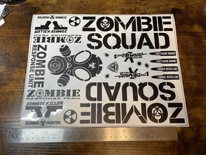 New 02! Fits 1/5 xmaxx kraton dbxle RC Zombie Stickers Decals Traxxas Arrma Losi - Picture 1 of 3