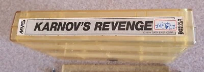 KARNOV'S KARNOVS REVENGE SNK MVS NEO GEO GAME CARTRIDGE. ALL ORIGINAL. - Image 1 of 4