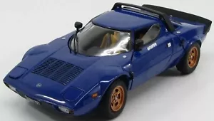 Sun-Star 1/18 Lancia Stratos Stradale 1975 Blue 04562 With Defects. Look Photo - Picture 1 of 10
