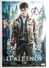 Daniel Radcliffe Signed Harry Potter Deathly Hallows 12x18 Photo EXACT Proof COA