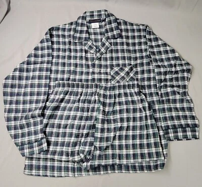 Pijama de franela a cuadros Oscar de la Renta ropa de salón pijamas para hombre ropa de dormir Foto 1 de 4