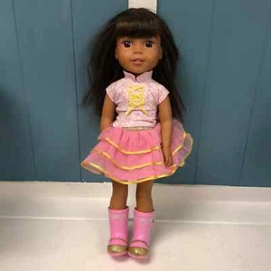 American Girl Wellie Wishers ASHLYN 14.5" Doll Hispanic Middle East - Picture 1 of 5