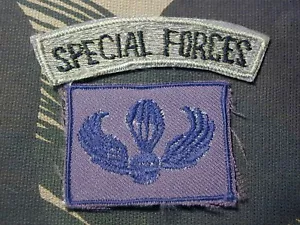 Tela del ejército de Filipinas Básica Paracaidista Salto Alas Insignia Fuerzas Especiales sometidas - Imagen 1 de 2