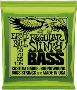 Ernie Ball Regular Slinky Nickel Bass Strings 50-105 Gauge USA Made - Picture 1 of 12