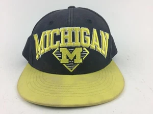Michigan NCAA Embroidered Snapback Hat Top Of The World - Picture 1 of 8