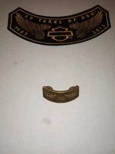 Harley Davidson Hog 2013 Owners Group Patch & Pin Set - Bild 1 von 3