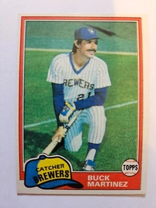 1981 TOPPS BUCK MARTINEZ #56 EX/NM - Picture 1 of 1
