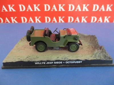 Die cast 1/43 Modellino Auto 007 James Bond Willys Jeep M606 - Octopussy - Immagine 1 di 4