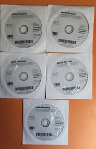 Genuine HP System Recovery Discs (5 DVD) for HP Pro 3500 / 3505 / 3515 - Picture 1 of 2