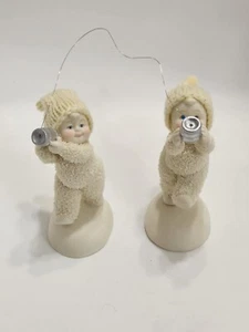 ¿Puedes oírme ahora? Figura Dos bebés de nieve Departamento 56 estilo #4031922 usada en excelente estado - Imagen 1 de 6