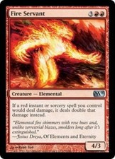 Fire Servant Light Played Magic 2011; M11; MTG; Magic Singles 2B3