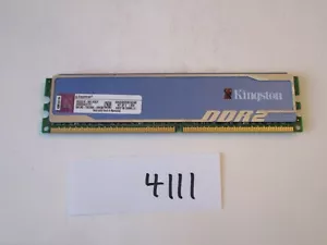 Kingston blu 2Gb PC2-6400 800Mhz 240pin DDR2 Desktop Memory RAM (4111) - Picture 1 of 2