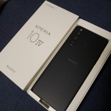 Sony Xperia 10 IV Black Smartphone 128G 6GB RAM Dual SIM Unlocked New Japan