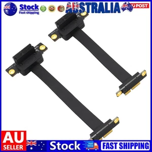 PCI-E 1X 36Pin Riser Card Extender Lead PCI-Express Extension Ribbon Flex Cable - Zdjęcie 1 z 15