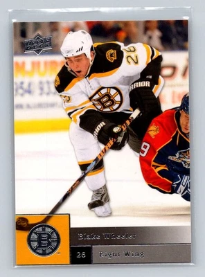 2009-10 Upper Deck #6 Blake Wheeler Boston Bruins - Image 1 of 2