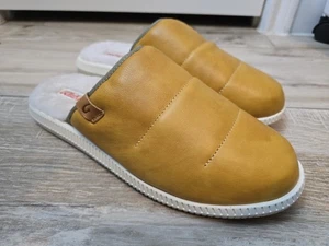 Olukai Herren Hausschuhe Mua 'Ili Pantoletten Sandalen Lammfell gefüttert Größe 11 $ 120 NEU - Bild 1 von 12