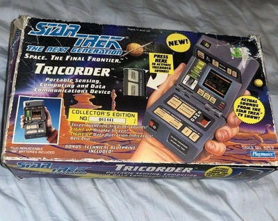 Star Trek The Next Generation Tricoder Communication Device 1993 W/Box #6153 - Image 1 of 4