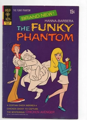 Gold Key Comics Funky Phantom 1 1972 grado medio Hanna Barbera Foto 1 de 2