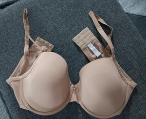 Cacique MOCCA Baumwoll BH 42DD - leicht gefütterter TSHIRT BH - ein paar Flecken - Bild 1 von 8