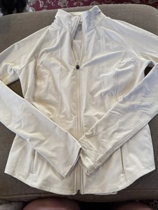 Old Navy Active Powersoft Jacket Womens Size XS Beige Full Zip (AH) - Picture 1 of 7