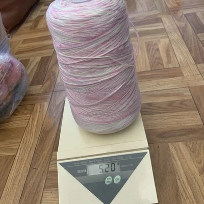 cotton acrylic metallic yarn  cone - Image 1 of 4