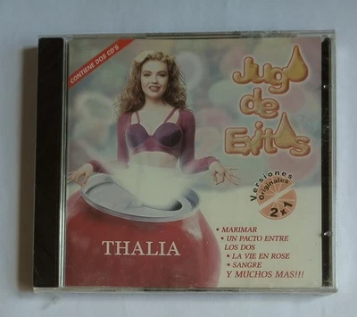 Jugo De Exitos by Thalia (CD, 1998) 2 Discs Set Foto 1 de 3