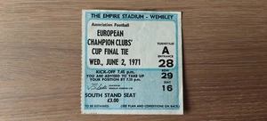 Ticket 1971 Ajax vs. Panathianikos Champions Cup Final 34226 - Picture 1 of 1