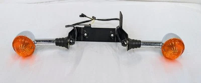 Triumph Thruxton 900 2010 intermitentes delanteros con soporte - *se envía gratis* Foto 1 de 4