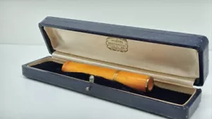 Porta cigarrillos vintage en tortuga con oro de 18 quilates con estuche - Imagen 1 de 11
