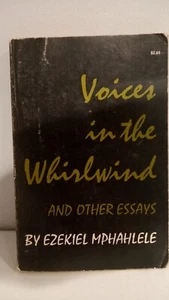 Voices in the Whirlwind and Other Essays by Es'kia Mphahlele (1972, Paperback) - Foto 1 di 7
