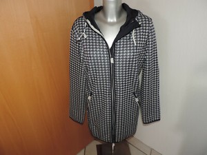 Cecil Mantel/Jacke mit Kapuze marine/kariert Gr. XL Neu