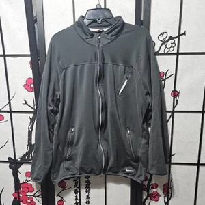 Nike Fit DRY graue Jacke mit durchgehendem Reißverschluss Größe L - Bild 1 von 7