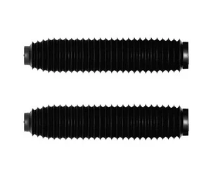SOFFIETTI FORCELLA ARIETE NERO UNIVERSALE MOTO ENDURO OFF-ROAD DIAMETRO 38/58 - Foto 1 di 1