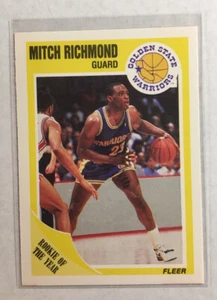 1989 Fleer Mitch Richmond #56 base card - Picture 1 of 2