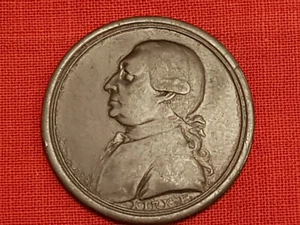 1773 David Garrick Esquire 18th Century Actor Commemorative Token - Picture 1 of 8