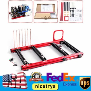 ATX PC Test Bench Frame Chassis Bracket DIY Motherboard Open Cooling Fan Aluminu - Afbeelding 1 van 18