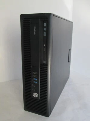 HP ELITEDESK 705 G2 SFF AMD PRO A8-8650B 3.20GHZ 16GB 500GB HDD Win10Pro - Image 1 of 4