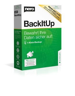 Nero BackItUp, Backup software, cloud backup, unbegrenzte laufzeit - Bild 1 von 4