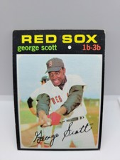 1971 Topps #9 George Scott - Boston Red Sox EX +