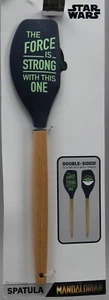 Disney Star Wars Mandalorian Yoda The Child Double Sided Wooden Handle Spatula - Picture 1 of 2
