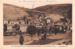 CPA 07 SAINT CIRGUES EN MONTAGNE VUE GENERALE SUD - Picture 1 of 1