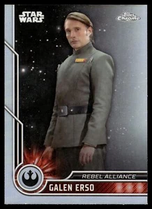2023 Topps Chrome Star Wars GALEN ERSO REFRACTOR #20 - Picture 1 of 2