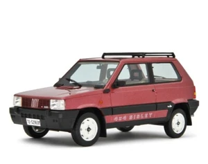 1:18 Laudo Racing Fiat Panda 4x4 Sisley 2 rot metallic Limited Edition OVP NEU - Picture 1 of 2