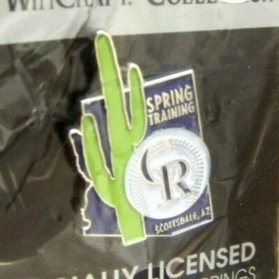 2014 Colorado Rockies Spring Training cactus & Arizona state pin Cactus League - Image 1 of 4