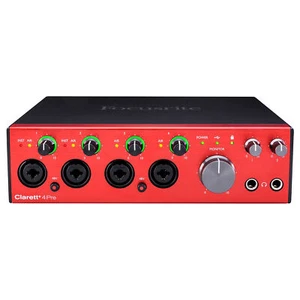 Focusrite Clarett+ 4Pre 18-in  8-Out USB Audio Interface - Picture 1 of 4