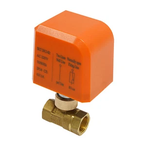 G 1/2" Motorized Ball Valve N/O Normally Opened 2-wire Motorized Ball Valve 220V - Picture 1 of 14