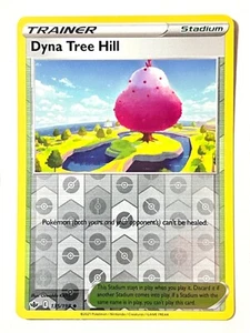 Dyna Tree Hill 135/198 Reverse Holo Uncommon Chilling Reign Pokemon Light Play - Picture 1 of 6