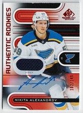 2022-23 SP Game-Used Red Autograph Jersey Base Set Pick From List !!