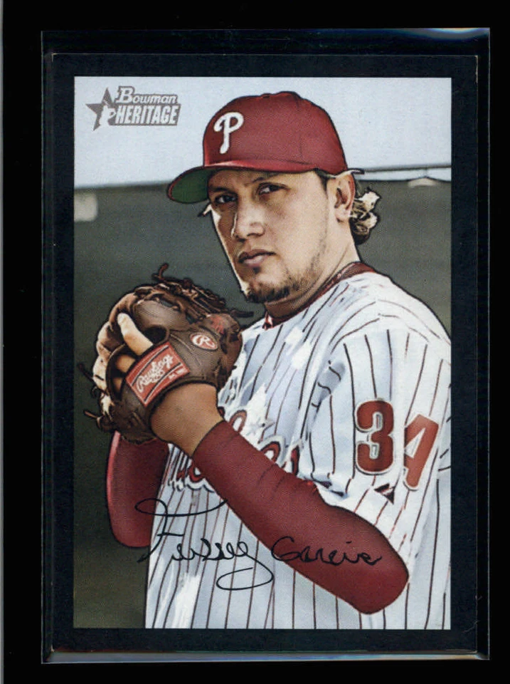FREDDY GARCIA 2007 BOWMAN HERITAGE #48 BLACK #36/52 AG8666 - Image 1 of 1