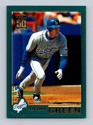 Shawn Green 2001 Topps #20 (5) Cards NM or Better - Image 1 of 4